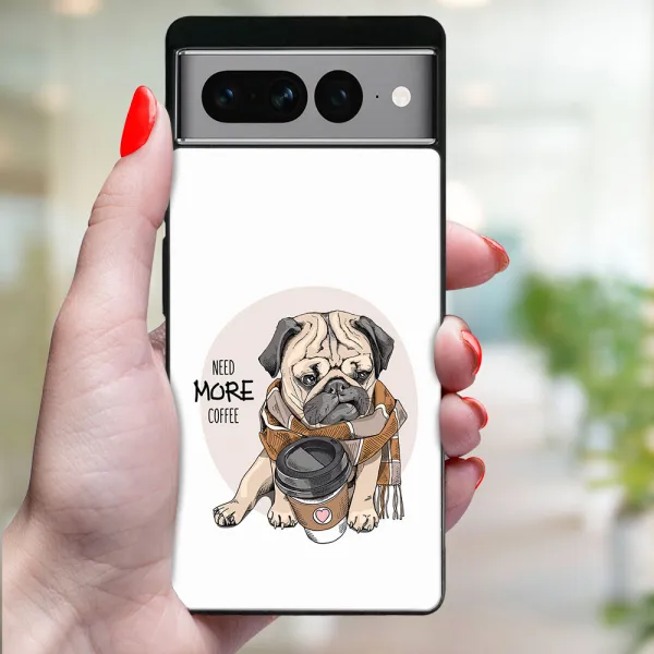 MY ART Ochranný kryt pre Google Pixel 7 Pro MORE COFFEE (184)