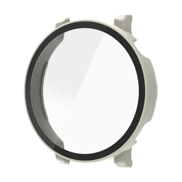 PC FULL COVER Plastový kryt so sklom pre Huawei Watch GT 5 41mm béžový