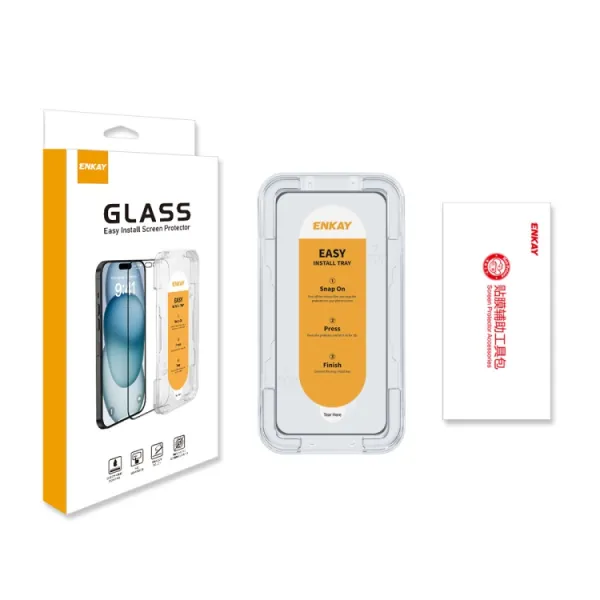 ENKAY EASY INSTALL Ochranné sklo pre Honor 400 Lite
