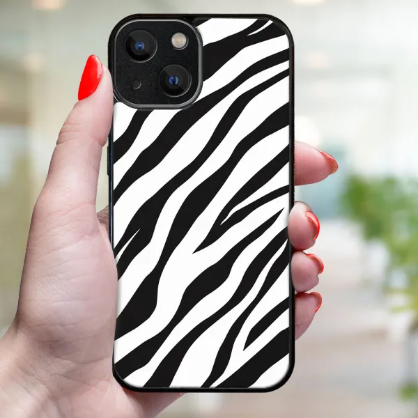 MY ART Ochranný kryt pre Apple iPhone 15 Plus ZEBRA (237)