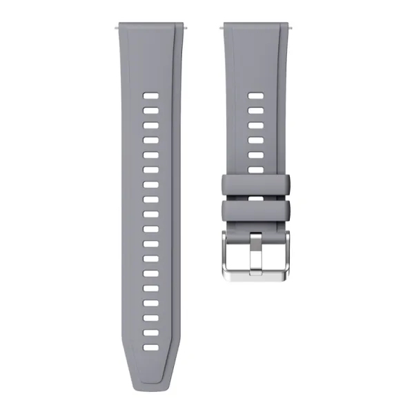 SILICONE Vymeniteľný remienok pre Huawei Watch GT 5 46mm / GT 6 46mm tmavošedý