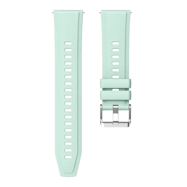 SILICONE Vymeniteľný remienok pre Huawei Watch GT 5 46mm / GT 6 46mm svetlozelený