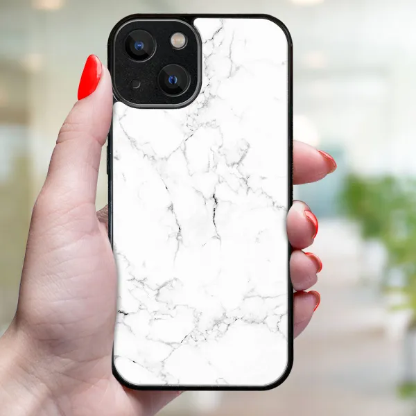 MY ART Ochranný kryt pre Apple iPhone 15 Plus WHITE MARBLE (144)