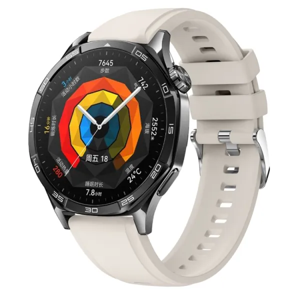SILICONE Vymeniteľný remienok pre Huawei Watch GT 5 46mm / GT 6 46mm STARLIGHT