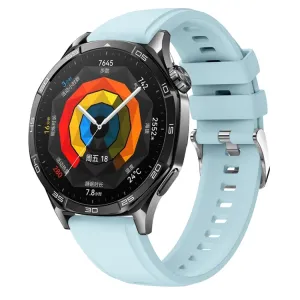 SILICONE Vymeniteľný remienok pre Huawei Watch GT 5 46mm / GT 6 46mm svetlomodrý