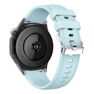 SILICONE Vymeniteľný remienok pre Huawei Watch GT 5 46mm / GT 6 46mm svetlomodrý