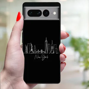 MY ART Ochranný kryt pre Google Pixel 7 Pro NEW YORK (207)