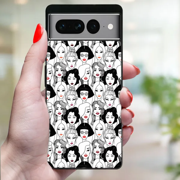 MY ART Ochranný kryt pre Google Pixel 7 Pro LIPSTICK (174)
