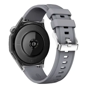 SILICONE Vymeniteľný remienok pre Huawei Watch GT 5 46mm / GT 6 46mm tmavošedý