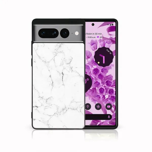MY ART Ochranný kryt pre Google Pixel 7 Pro WHITE MARBLE (144)