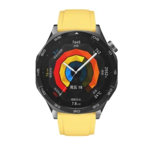 SILICONE Vymeniteľný remienok pre Huawei Watch GT 5 46mm / GT 6 46mm žltý