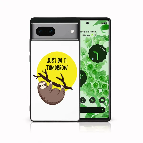 MY ART Ochranný kryt pre Google Pixel 7a SLOTH (188)