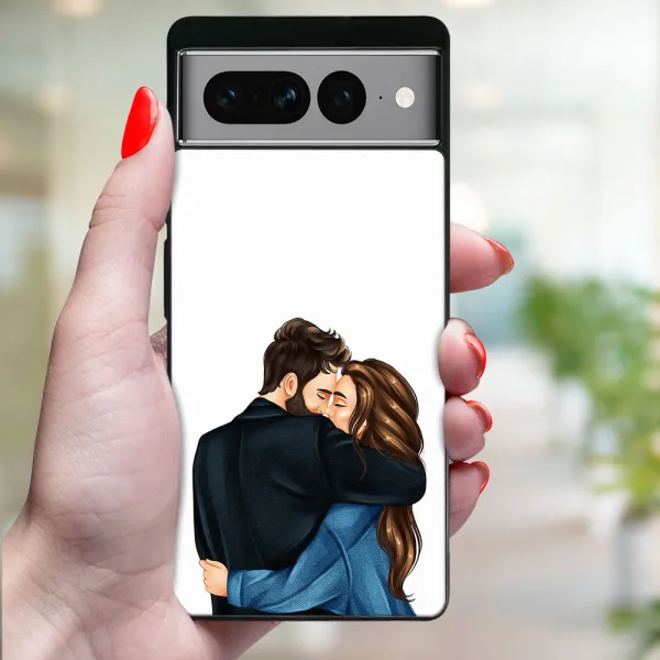 MY ART Ochranný kryt pre Google Pixel 7 Pro COUPLE (117)