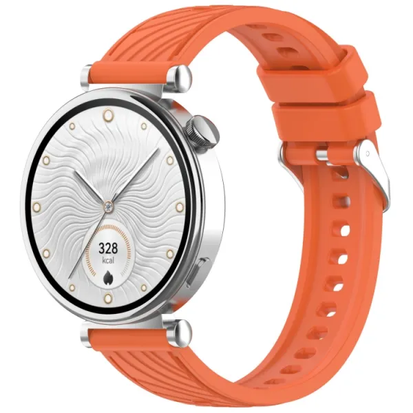 PRINTY Silikónový remienok pre Huawei Watch GT 5 41mm / GT 6 41mm oranžový
