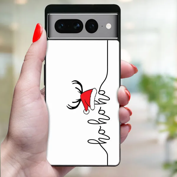 MY ART Kryt s vianočným dizajnom Google Pixel 7 Pro HOHOHO (073)