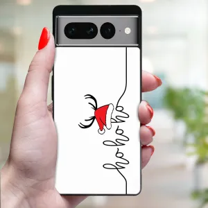 MY ART Kryt s vianočným dizajnom Google Pixel 7 Pro HOHOHO (073)
