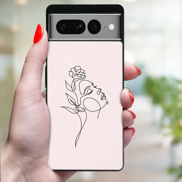 MY ART Ochranný kryt pre Google Pixel 7 Pro ROSE GIRL (198)