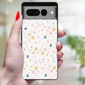 MY ART Ochranný kryt pre Google Pixel 7 Pro ORANGE TERRAZZO (165)