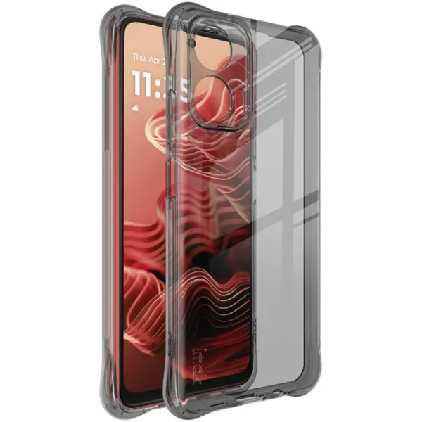 IMAK Ochranný obal pre Motorola Moto G35 5G čierny
