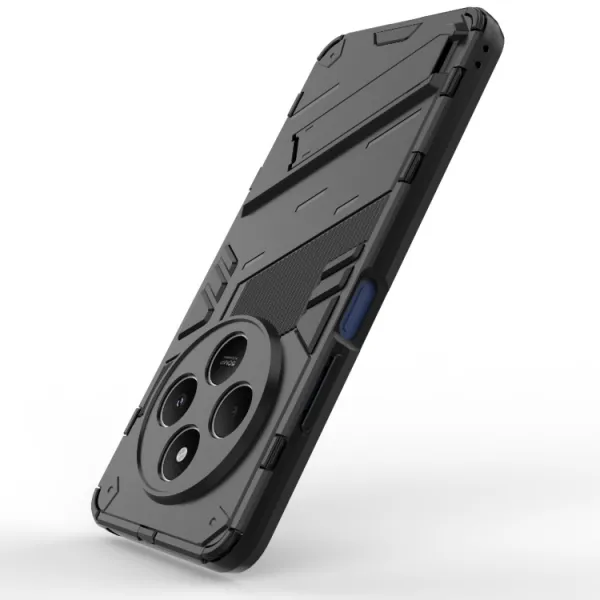 BIB Ochranný obal so stojanom pre Xiaomi Redmi 14C / Poco C75 čierny