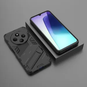BIB Ochranný obal so stojanom pre Xiaomi Redmi 14C / Poco C75 čierny