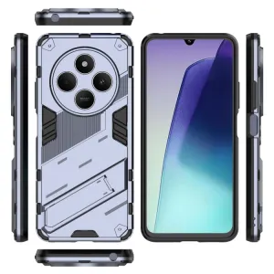 BIB Ochranný obal so stojanom pre Xiaomi Redmi 14C / Poco C75 šedý