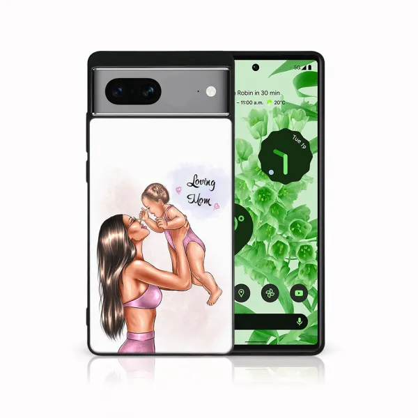 MY ART Ochranný kryt pre Google Pixel 7a LOVING MOM (115)