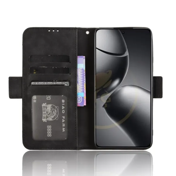 SLOT Peňaženkový obal pre Xiaomi 14T Pro čierny