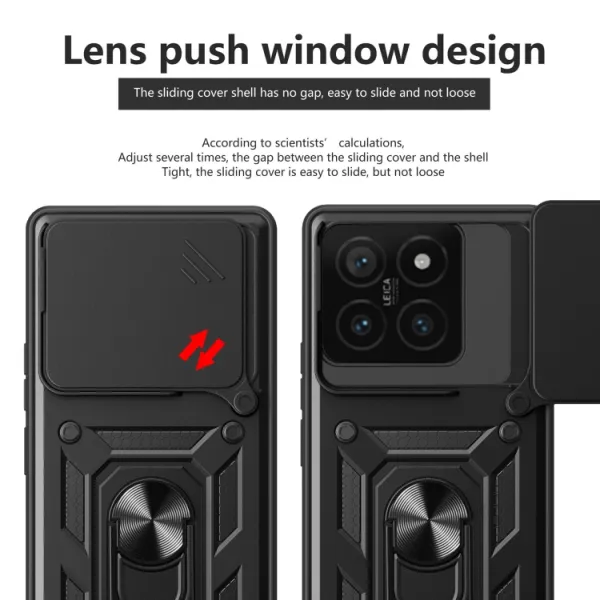 RING CAMERA Kryt s držiakom pre Xiaomi 14T modrý