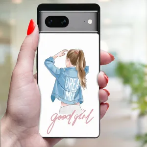 MY ART Ochranný kryt pre Google Pixel 7a GOOD GIRL (130)