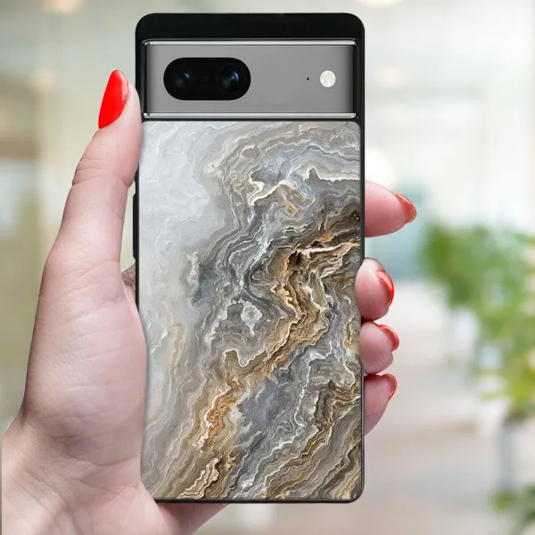 MY ART Ochranný kryt pre Google Pixel 7a BEIGE (151)