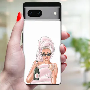 MY ART Ochranný kryt pre Google Pixel 7a CHAMPAGNE (134)