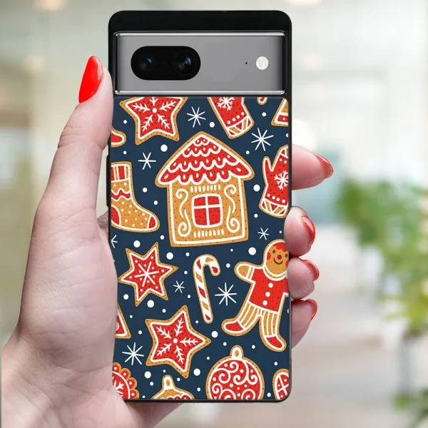 MY ART Kryt s vianočným dizajnom Google Pixel 7a CHRISTMAS (069)
