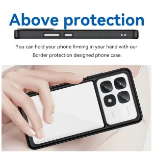 CRYSTAL Ochranný obal pre Xiaomi 14T Pro čierny