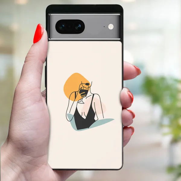 MY ART Ochranný kryt pre Google Pixel 7a WOMAN (197)