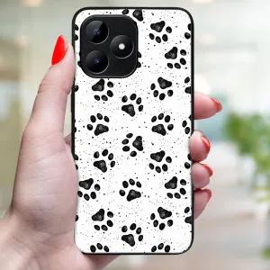 MY ART Ochranný kryt pre Realme C51 PAWS (185)