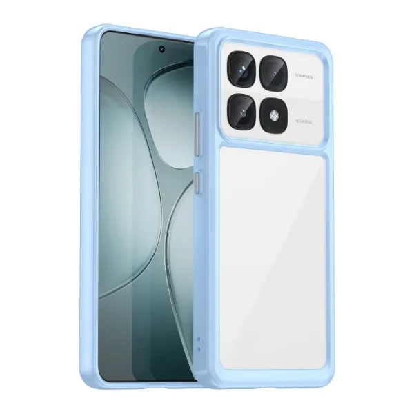 CRYSTAL Ochranný obal pre Xiaomi 14T Pro modrý