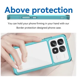 CRYSTAL Ochranný obal pre Xiaomi 14T Pro tyrkysový
