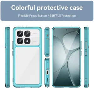 CRYSTAL Ochranný obal pre Xiaomi 14T Pro tyrkysový