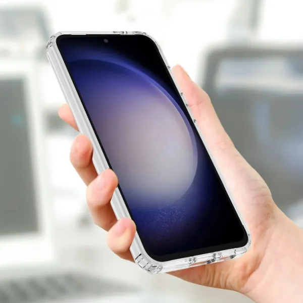 TRANSPARENT MAGSAFE Kryt pre Samsung Galaxy S24 FE 5G priehľadný