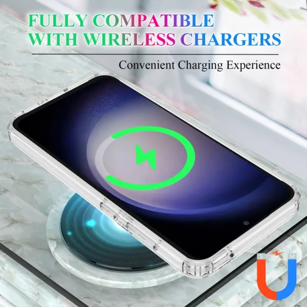 TRANSPARENT MAGSAFE Kryt pre Samsung Galaxy S24 FE 5G priehľadný
