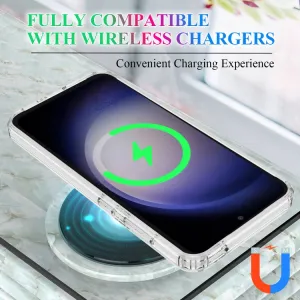 TRANSPARENT MAGSAFE Kryt pre Samsung Galaxy S24 FE 5G priehľadný