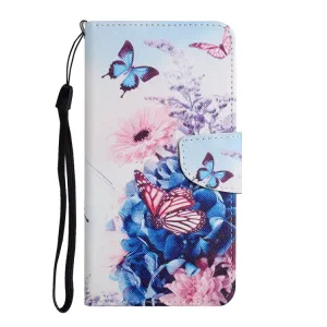 ART Peňaženkový kryt pre Samsung Galaxy S24 FE 5G PURPLE BUTTERFLY