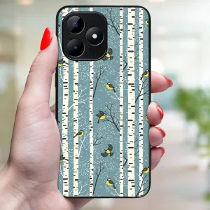 MY ART Kryt s vianočným dizajnom Realme C53 BIRCH (072)