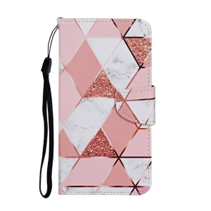 ART Peňaženkový kryt pre Samsung Galaxy S24 FE 5G PINK MARBLE