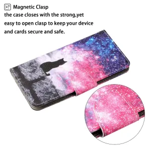 ART Peňaženkový kryt pre Samsung Galaxy S24 FE 5G STAR CAT