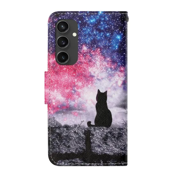 ART Peňaženkový kryt pre Samsung Galaxy S24 FE 5G STAR CAT