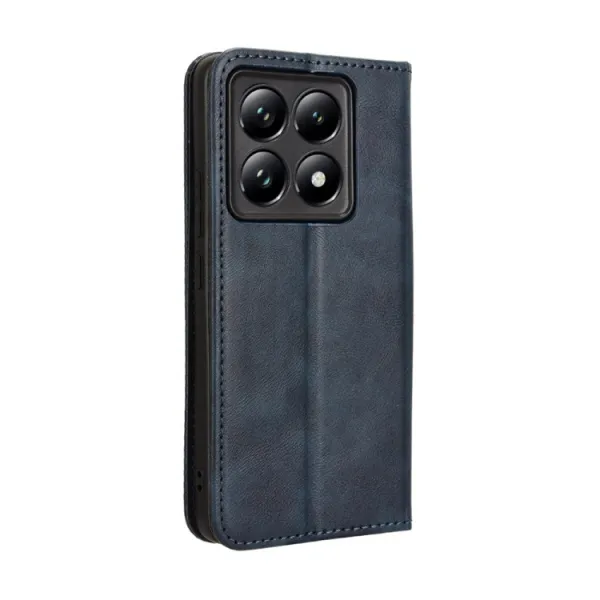 BUSINESS Peňaženkový kryt pre Xiaomi 14T Pro modrý