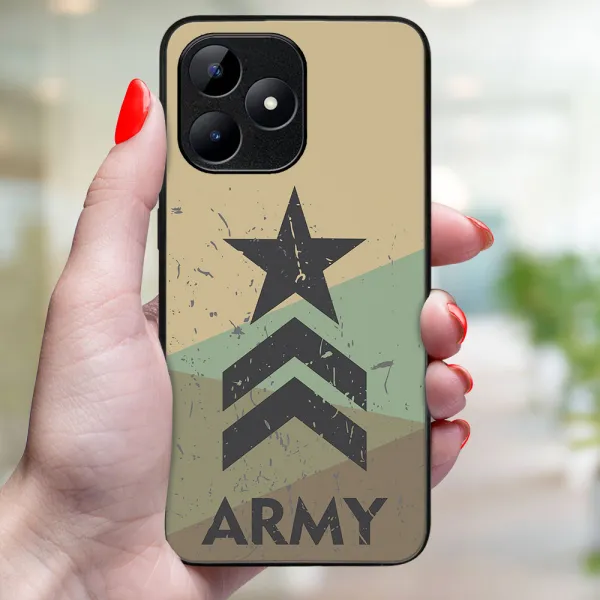 MY ART Ochranný kryt pre Realme C53 ARMY (236)