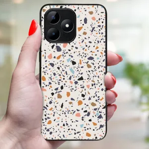 MY ART Ochranný kryt pre Realme C53 BEIGE TERRAZZO (162)